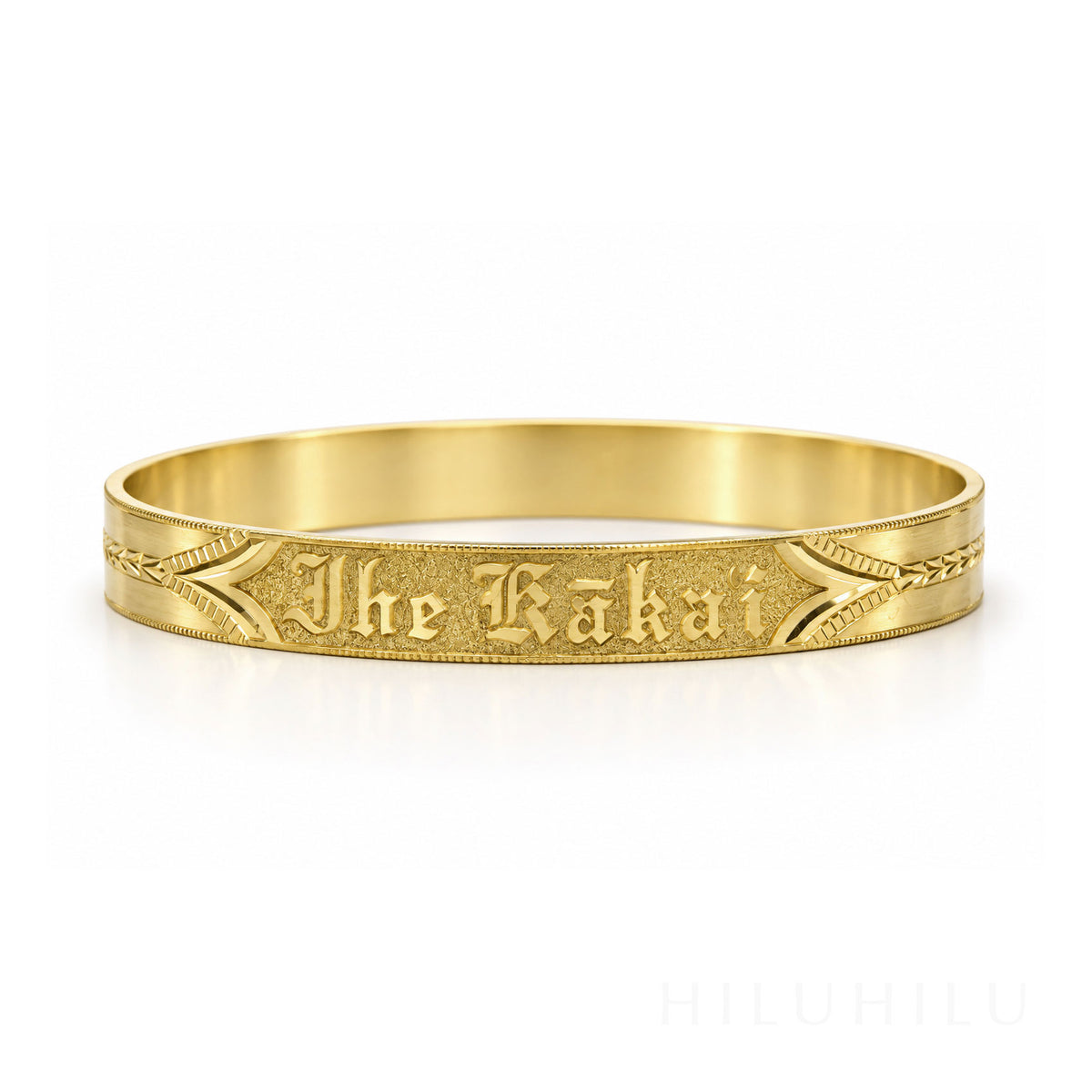 Ihe Kākaʻi 14k Gold Hawaiian Heirloom Bracelet