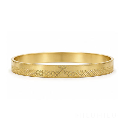 Kūkuluokalani 14k gold Hawaiian Heirloom Bracelet