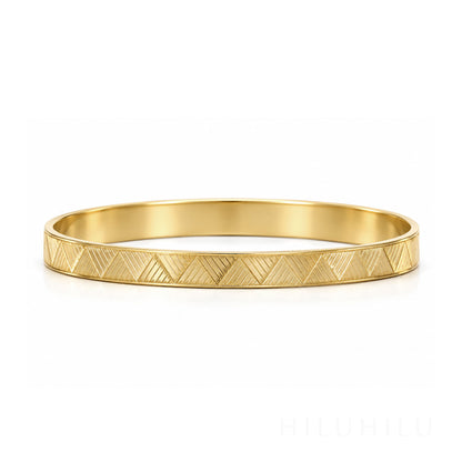 Ka Ulana Lauhala 14k gold Hawaiian Heirloom Bracelet