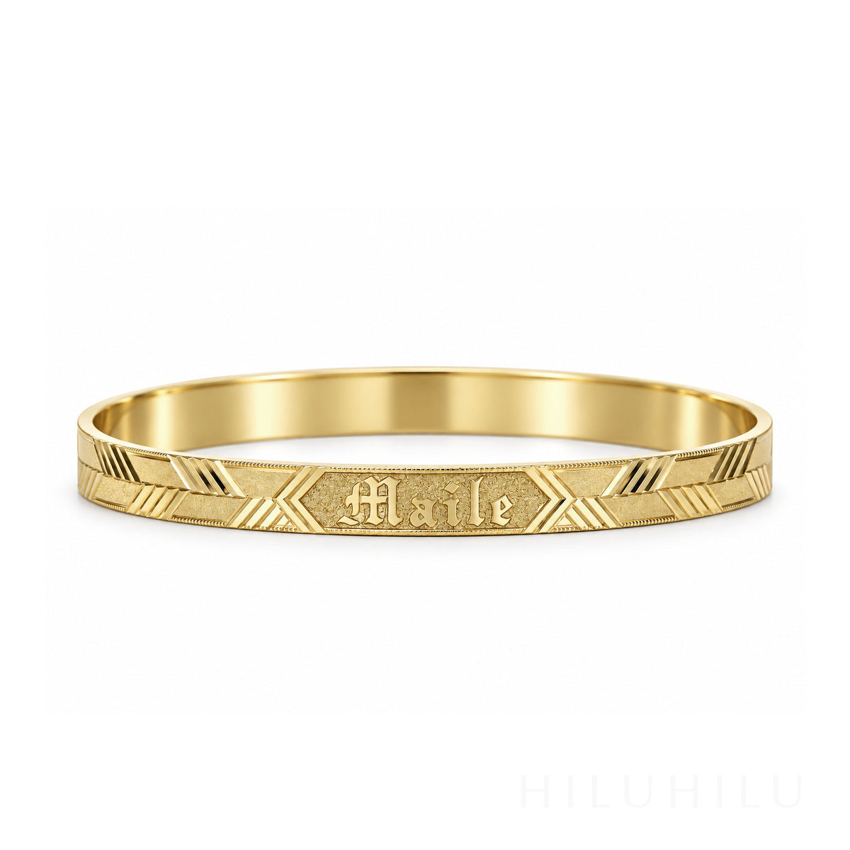Maile 14k Gold Hawaiian Heirloom Bracelet