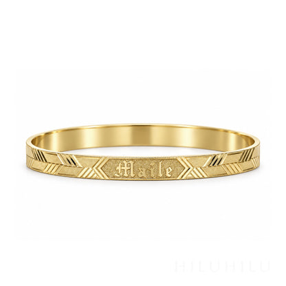 Maile 14k Gold Hawaiian Heirloom Bracelet