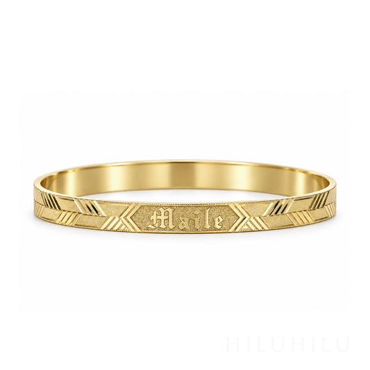 Maile 14k Gold Hawaiian Heirloom Bracelet