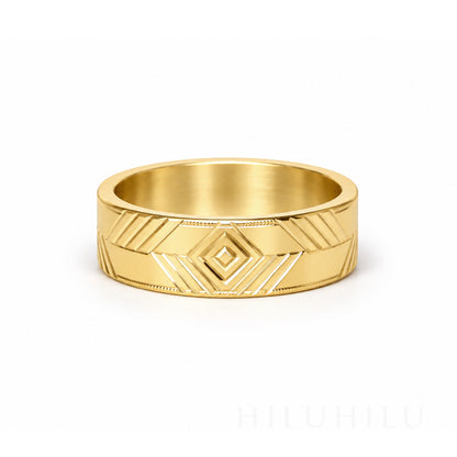 Maile 14k gold Hawaiian Heirloom Ring