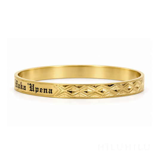 Maka 'Upena 14k gold Hawaiian Heirloom Bracelet