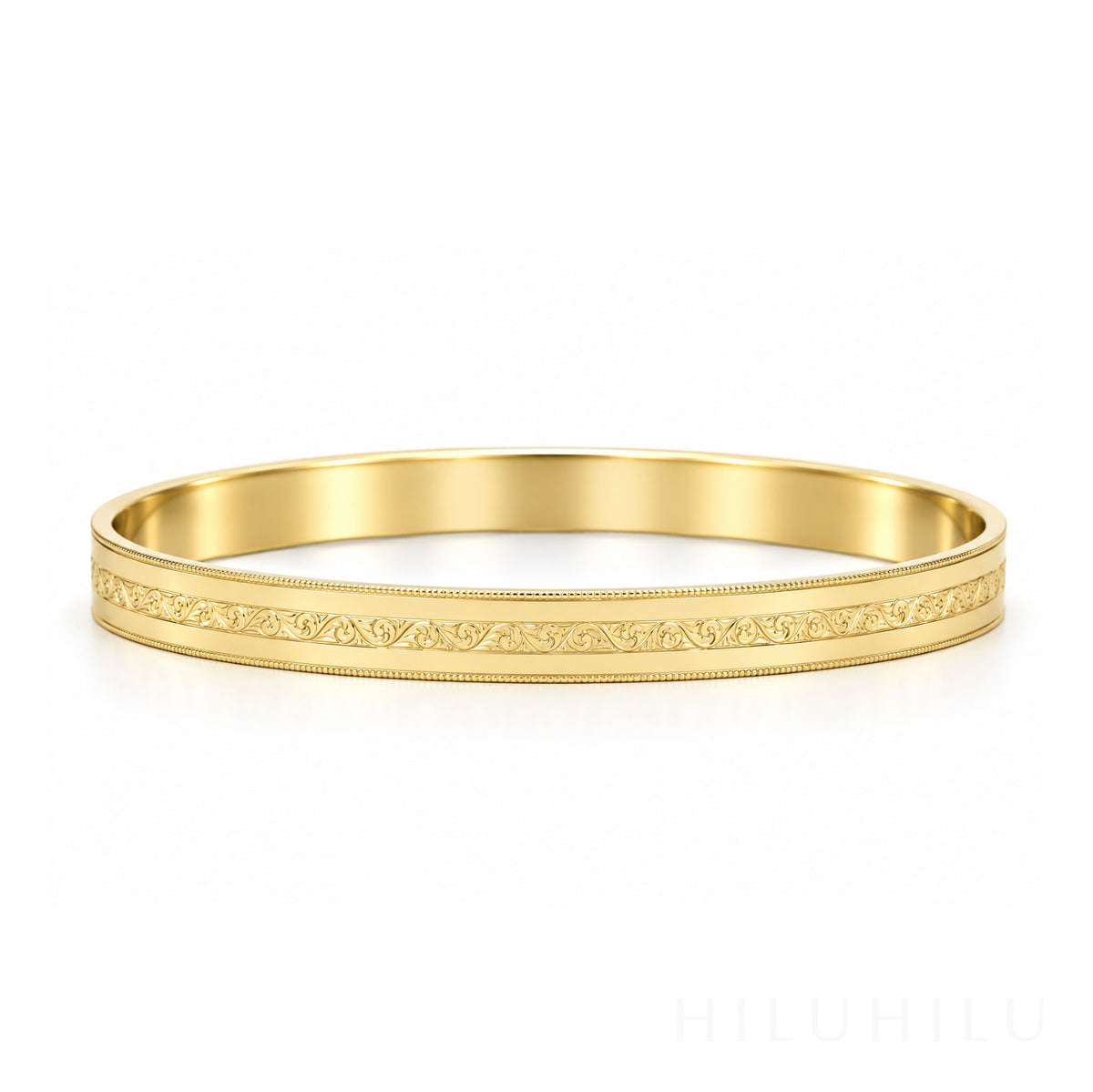 Hāpu'u 14k Gold Hawaiian Heirloom Bracelet